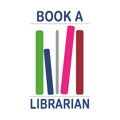 Book a Librarian Marion Public Library Logo