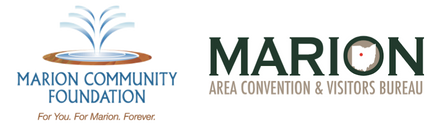 marion community foundation and marion cvb logos