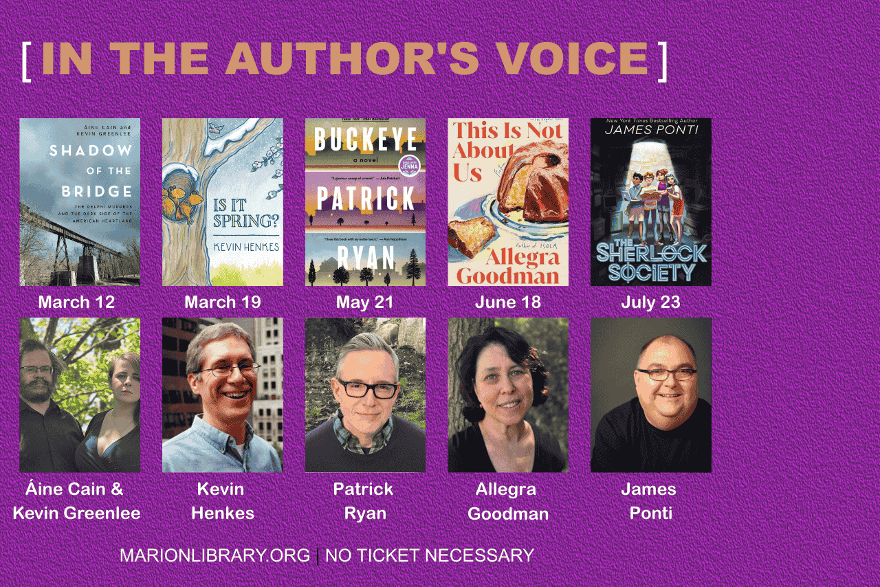 a series of authors and their books