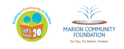 lets read 20 and marion community foundation logos