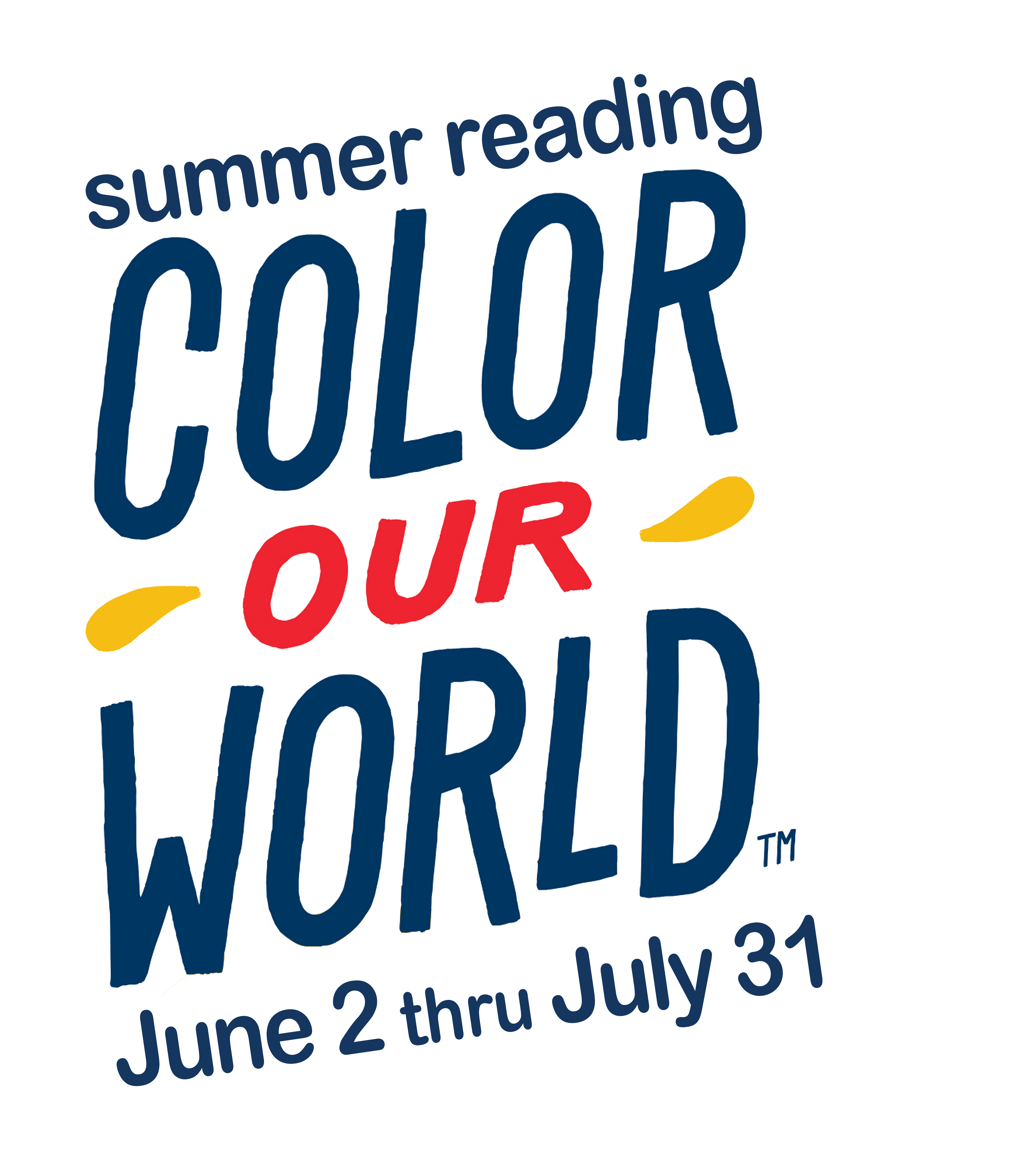 color our world logo summer reading 2025