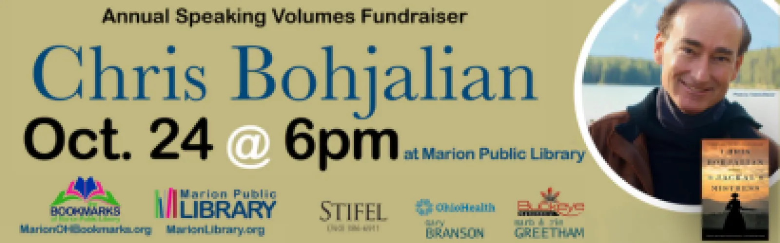 Speaking Volumes logo picture of author